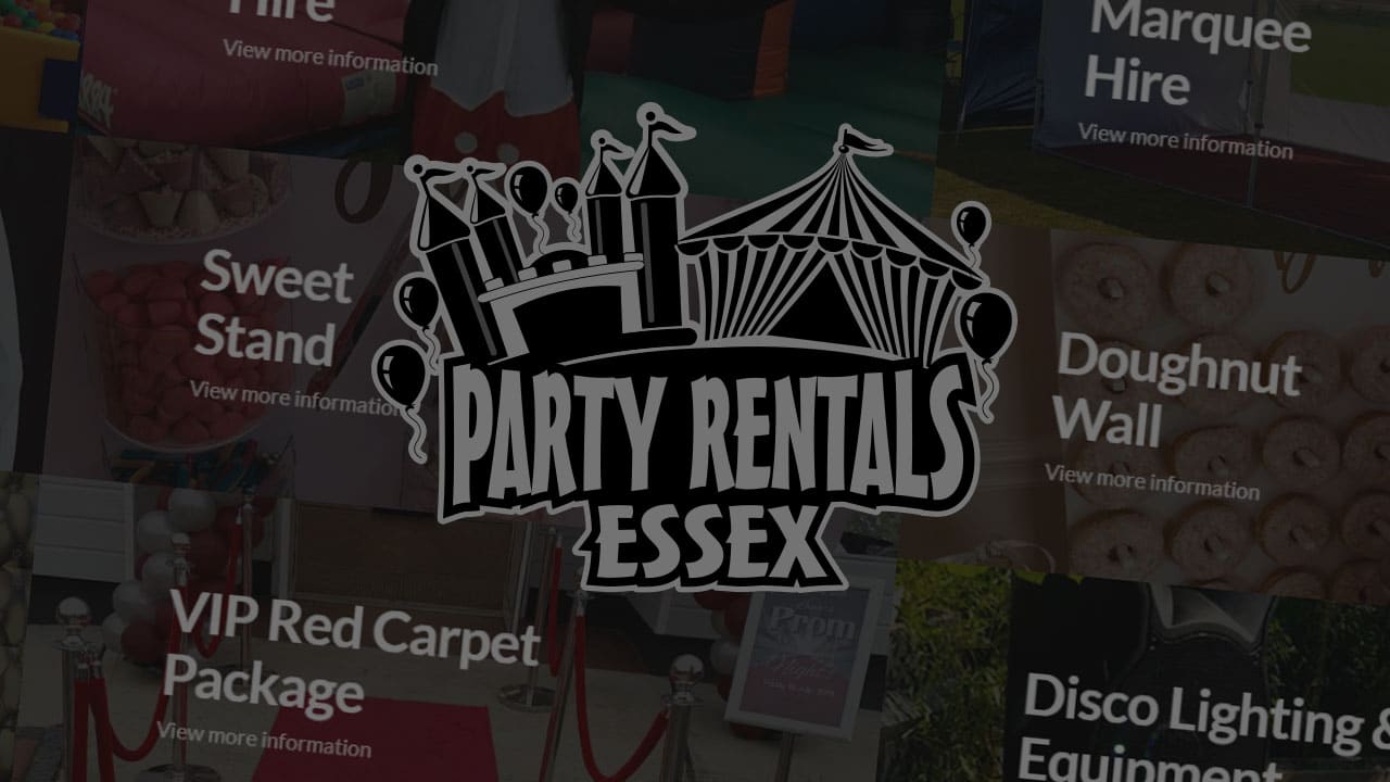 Party Rental Essex new website! Party Rentals Essex
