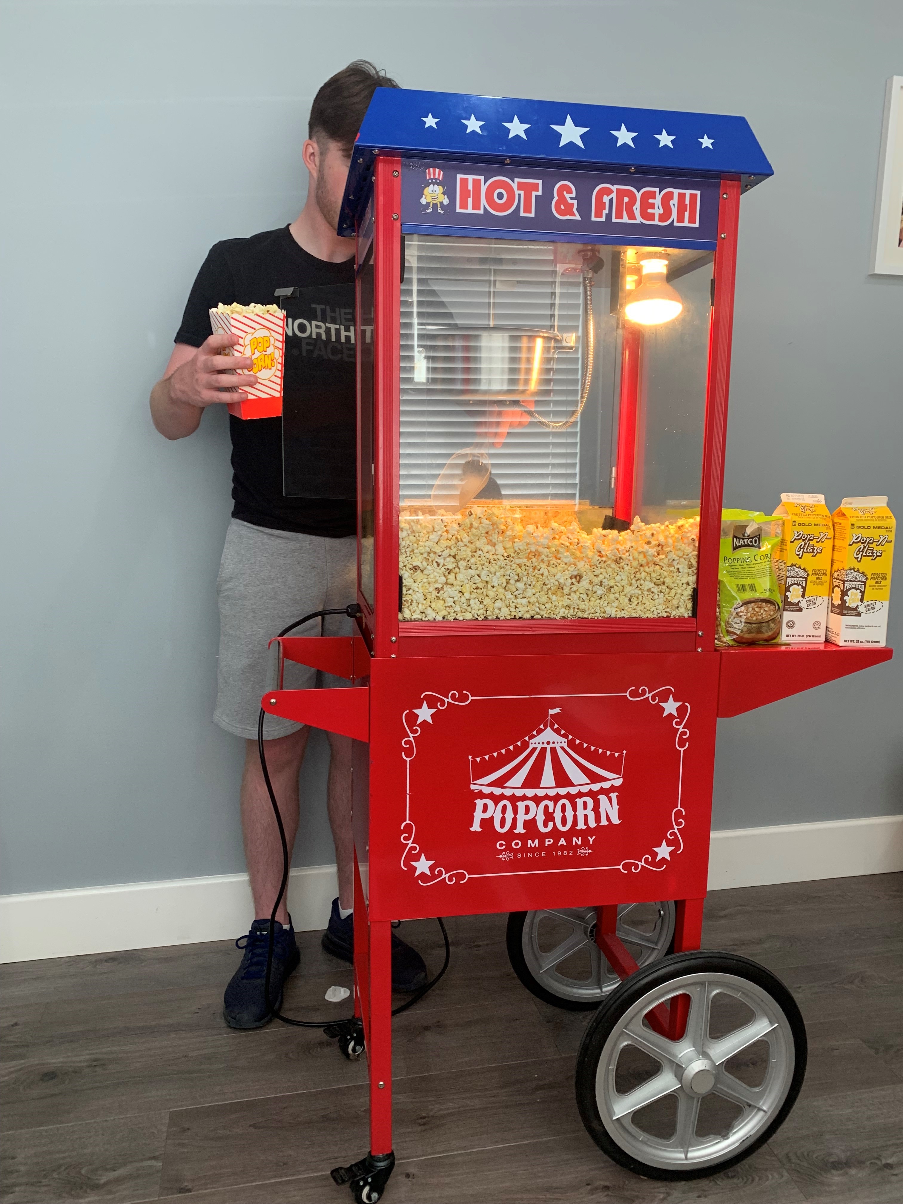 Popcorn Maker Machine Hire Essex