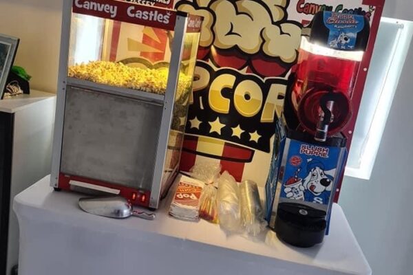 Popcorn and Slush Machine